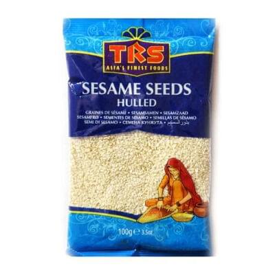 TRS Sesame Seeds White 100gm [20 X 100gm]