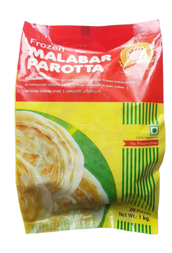 Annam Frz Malabar Parota (20 pcs)  [ 18x 1Kg ]