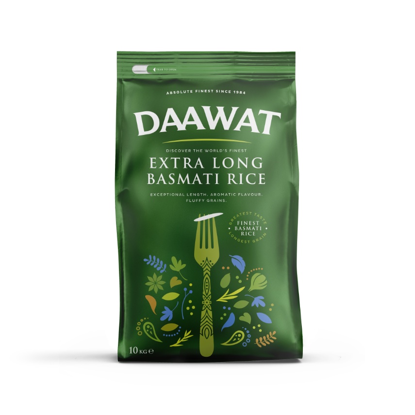 Daawat Extra long Basmati Rice 10 kg [10 kg X 1 ]