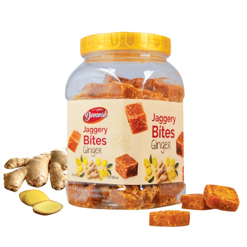 Devansh Ginger Jaggery Bites [30 X 500 gm]