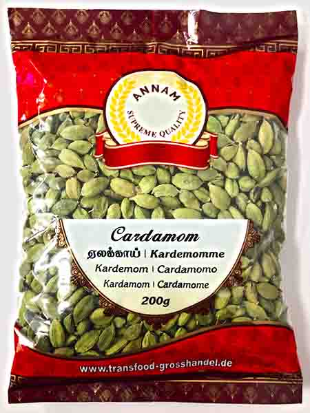 Annam Green Cardamon 200g [12x200g]