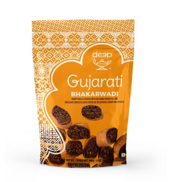 DEEP BHAKARWADI (NO ONION NO GARLIC) [340 gm X 15 Pack]