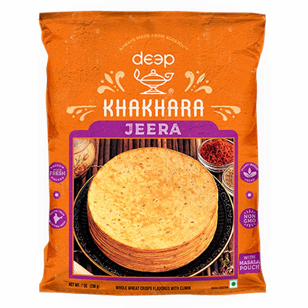 Deep Jeera Khakhra [16 X 200 Gm]