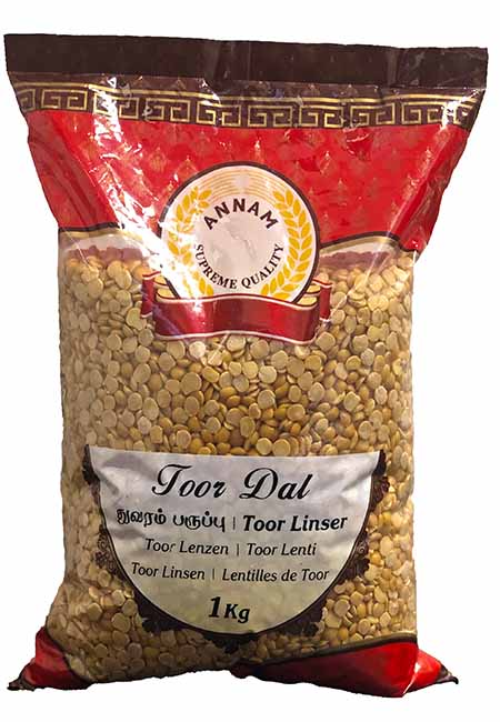 Annam Toor Dal 1kg [10x1kg]