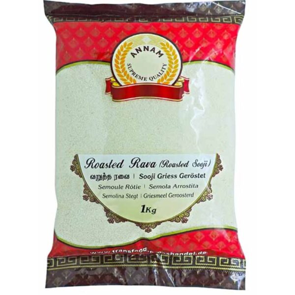 Annam Unroasted Rawa (Suji) 1Kg [20x1kg]