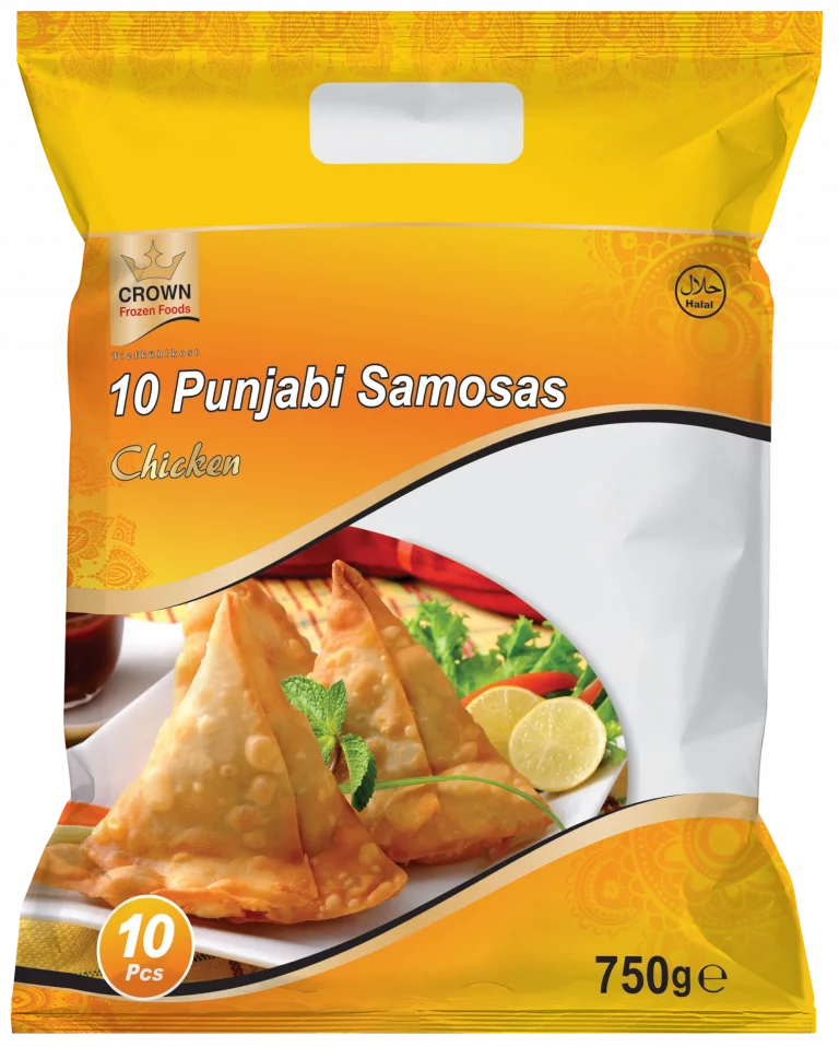 CROWN Samosa Chicken - 20pcs x 15 pkts 700 gm